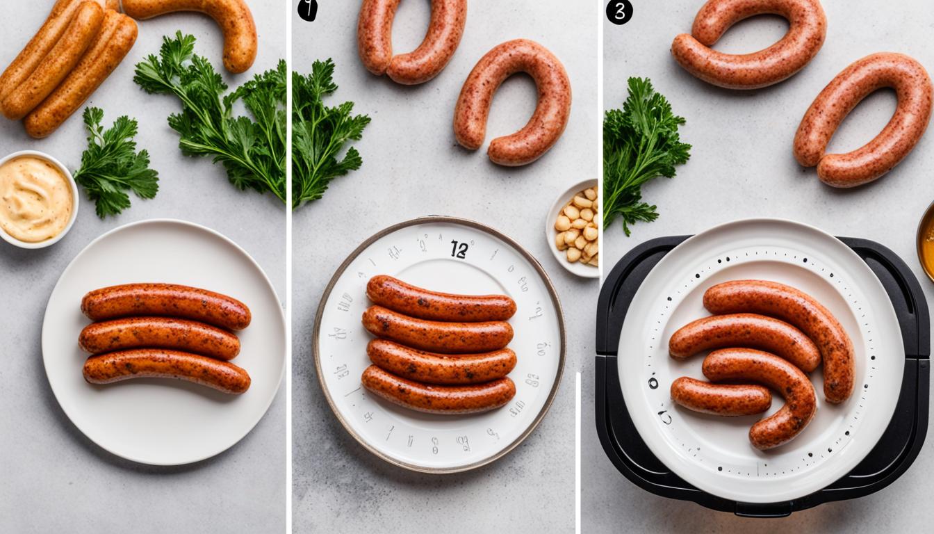 how to cook chicken sausage in air fryer