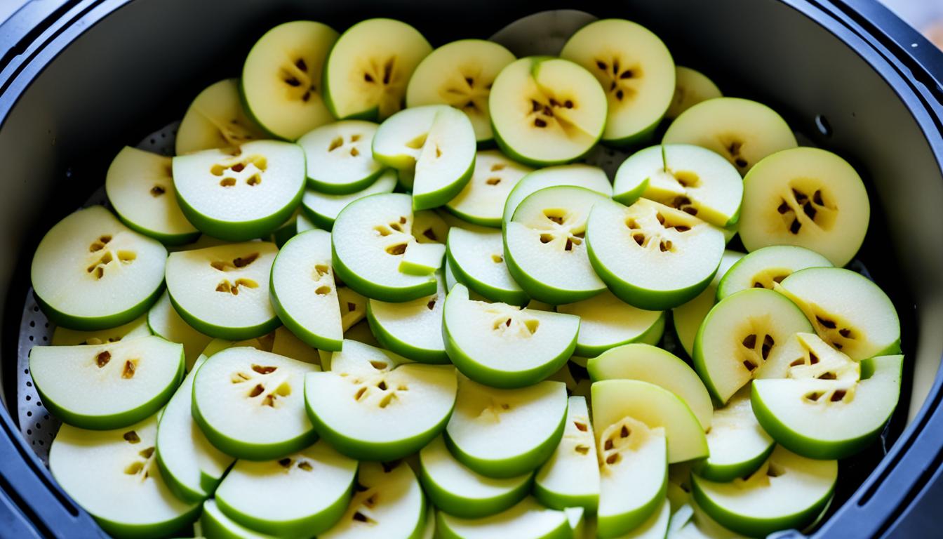 how to dehydrate apples in air fryer