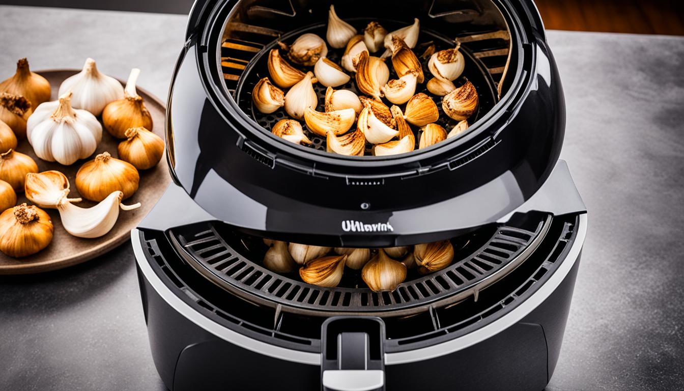 how to roast garlic in air fryer